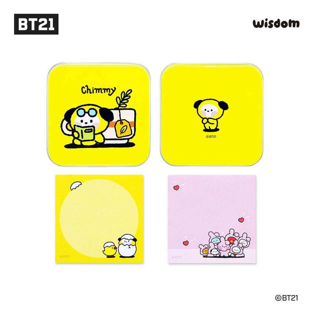 BT21 minini Набор блокнотов в жестяной коробке BTS Товары