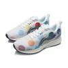 Li Ning Red Hare 4 V2 Амортизирующие Нескользящие Низкие Беговые Кроссовки Женские Сине-Белые ARMQ012-2