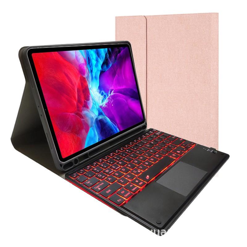 IPad 10.2 Touch Backlight Bluetooth Keyboard Case With Pencil Slot Air5 Old Pro 12.9