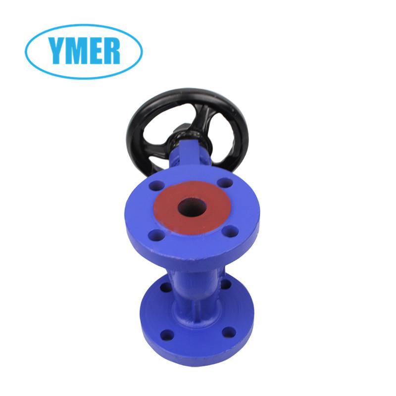 YMER Cast Steel Globe Valve, Flanged Steam Control, German Standard Bellows Stop Valve WJ41H-16C