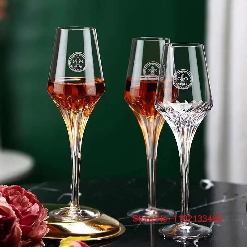 French Whisky Crystal Glasses Praise Of Light King Dedicated Wine Tasting Cup XO Brandy Whiskey Copita Nosing Goblet Snifter