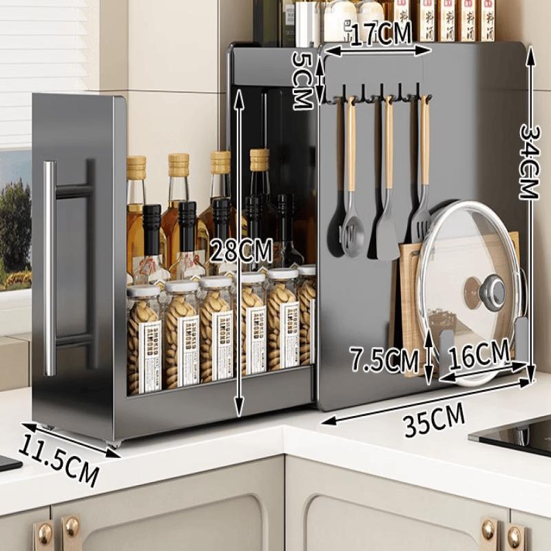 Handun Narrow Kitchen Spice Rack