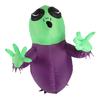 Window Blow Up Alien 3.9ft LED Powerful Blower 210T Polyester Fiber IP44 Water Resistant Ghost