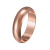 High Polished Copper Rings 6mm Wide Wide Band Ring New Finger Jewelry  Daily Wear