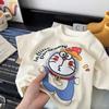 Хлопковая футболка с 3D-куклой и мультяшным рисунком для родителей и детей - Летняя с коротким рукавом