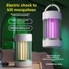 Portable USB-Charged Purple Light Mosquito Trap & Electric Shock Lamp for Camping and Bedroom