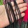 Граненые бусины из натуральной черной шпинели для самодельных украшений: Браслеты, ожерелья и аксессуары для одежды