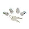 Terzo (by PIAA) Base Carrier Option, 4-Piece Key Cylinder Set, Master Key System Compatible, EA59