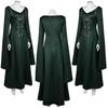 Средневековая принцесса Алисента Косплей Фэнтези Вышивка Темно-зеленое платье TV Dragon 2 Косплей Дом Костюм Маскировка Женский наряд