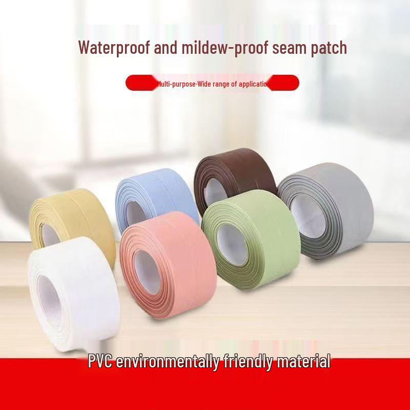 Водонепроницаемая и плеснестойкая лента для швов и углов кухни и ванной комнаты