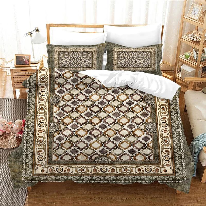 Роскошные комплекты пододеяльников King Size 3 шт. Супервысокого качества, очень удобные, Делюкс Комплект постельного белья Западный Housse De Couette 240X260 Горячий