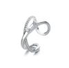 1 шт. Очаровательные Клипсы-Серьги Линия Цирконов Ear Cuff Без Прокола Серьги Украшения