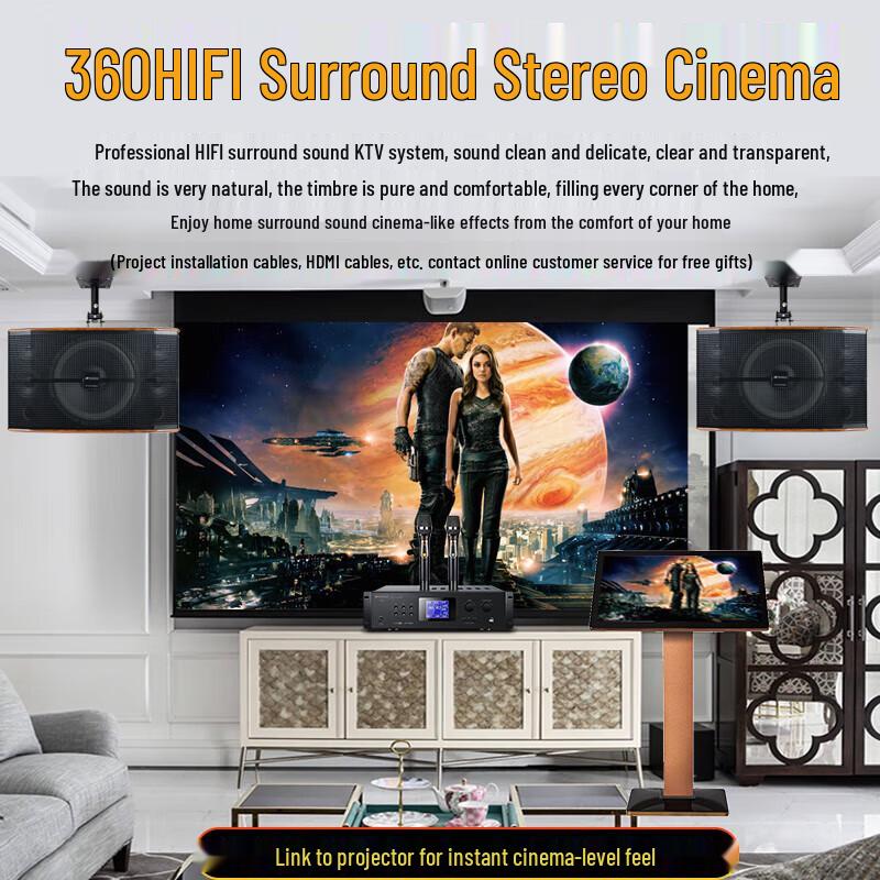 SANSUI FK101 KTV Karaoke Speaker System