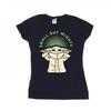 STAR WARS Womens/Ladies The Mandalorian Small But Mighty Grogu Cotton T-Shirt