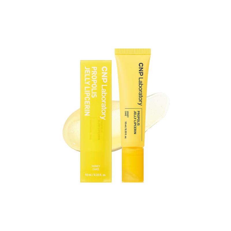 [CNP] Propolis Jelly Lipcerin (10ml) - Advanced Lip-Surface Moisture Protection Matrix & Radiant Propolis Jelly Glow Balm (5 Sweet Flavors)