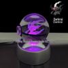 Светящийся кристальный шар Eevee, ночник-украшение