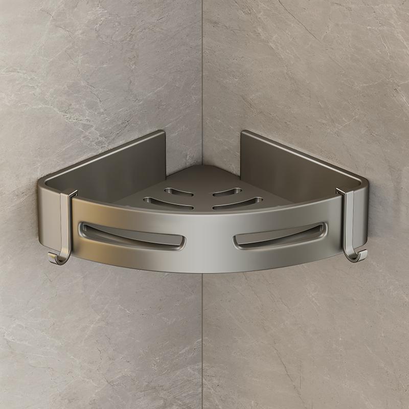 Полка для ванной комнаты, угловая алюминиевая корзина для ванной, настенная полка для хранения вещей в душевой комнате