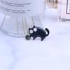 New Cute Little Fat Man Playing Ball Cat Brooch Ladies Alloy Enamel Cat Animal Party Casual Brooch