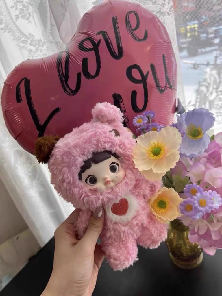 Nuomi Er Nommi Cute Never Closing  Plush Doll Pendant Surrounding Dolls Birthday Gift Xmas Gift In Stock