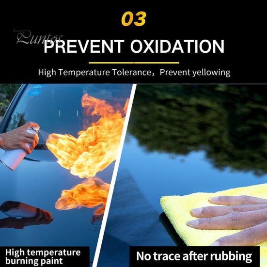 Car Wax Polish 3-in-1 Ceramic Coating Polish Wax Long Lasting Protection Easy To Apply Removes Scratches Oxidation Vehicle Paint Care Protection Wax