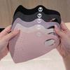 M Вельветовая теплая 3D-маска: Плотный немецкий велюр, Маска для лица, Защита от ветра и пыли для осенне-зимней езды на велосипеде