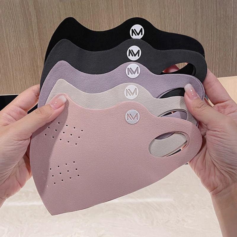M Вельветовая теплая 3D-маска: Плотный немецкий велюр, Маска для лица, Защита от ветра и пыли для осенне-зимней езды на велосипеде