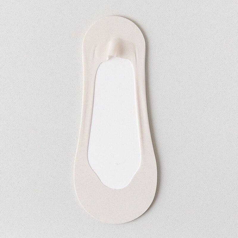 Летние женские тапочки с низким вырезом, бесшовные шелковые носки-лодочки, силиконовые нескользящие ультратонкие дышащие невидимые носки