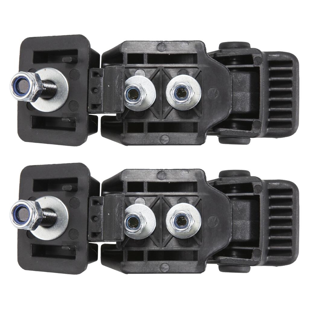 2Pc Bracket Latches Black Engine Lock Hood Latch Catch For Jeep Wrangler JK 2007-2018 Car Hood Catche Accessories X55395653AF