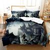 Luxury New 3D Print Game Dark Souls Bedding Set Duvet Cover Bed Set Quilt Cover Pillowcase King Queen Boys Adult Bedding Set