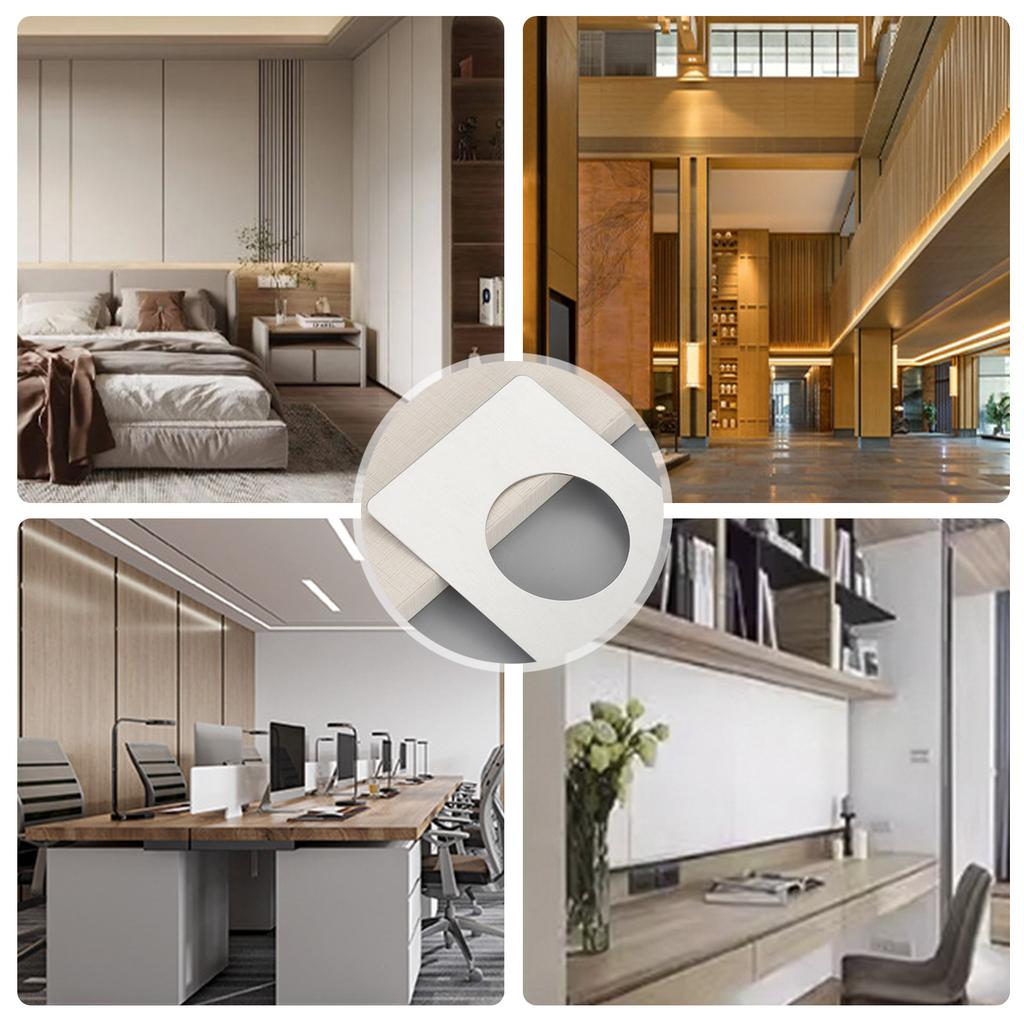 2 шт., нержавеющая сталь, пластина для ремонта дверного замка, пластина для усиления двери, фиксирующая крышка дверной ручки, наполнитель для ремонта задней пластины