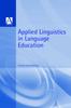 The Applied Linguistics In Language Education Book
