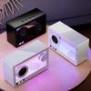 Portable Bluetooth Speaker LED Ambient Light Soundbar Music Box High Quality Music Player Home