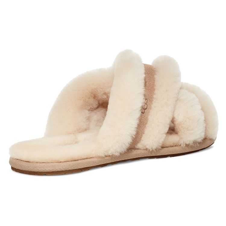 UGG Lightweight Comfortable Plush Casual Slippers Women Slippers Sand 1123572-SAN