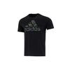 Футболка Essentials Camo Print Tee, черная, мужская, уличная одежда HL6934