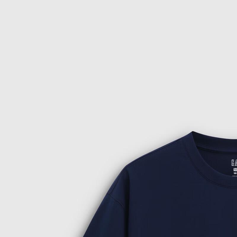Gap Унисекс дышащая футболка свободного кроя с логотипом