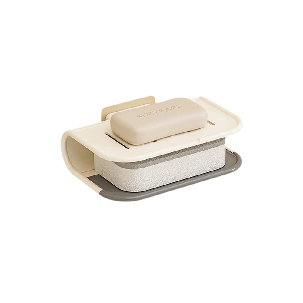 Space Saving Bathroom Soap Dish M Rack Soap Drain Box Simple Bathroom Soap Tray Household