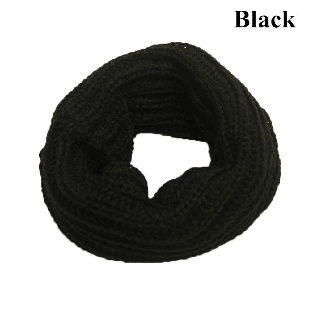 Fashion Winter Long Shawl Knitting Wool Scarf Neck Cowl Collar Infinity Circle Cable