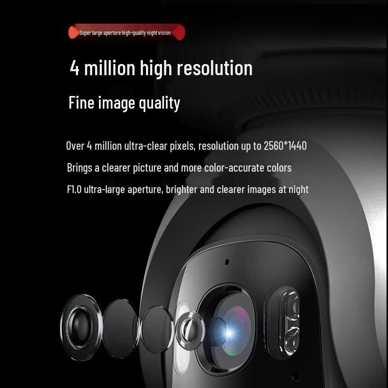 Dahua DH-B4A-4G 4MP 4G Solar Full Color Security Camera CN plug (adapter included)