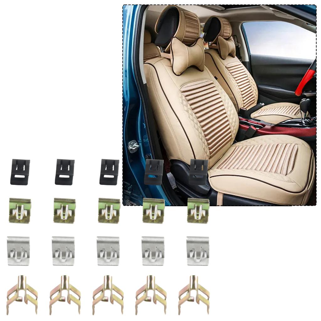 20 Автомобильная консоль приборная панель декоративная заклепка пряжка крепежный зажим для панели CD подходит для радио клипы и пряжки автомобильный крепежный зажим