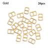 4 Colors Mini Ultra-small Diy Dolls Buckles Doll Bags Accessories Tri-glide Buckle Belt Buttons