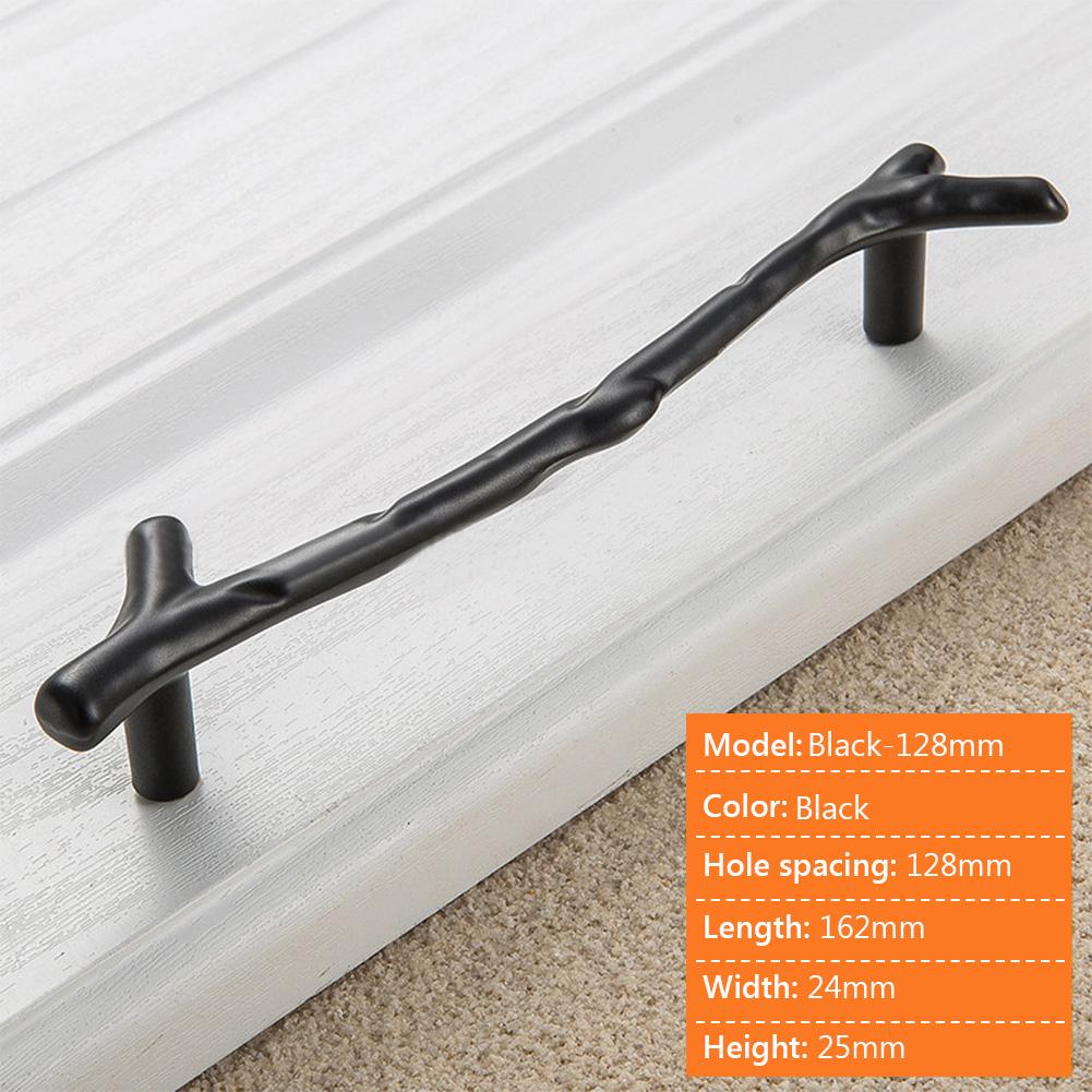 Fashion Twig Furniture Cabinet Pulls Wardrobe Door Handle Drawer Knobs