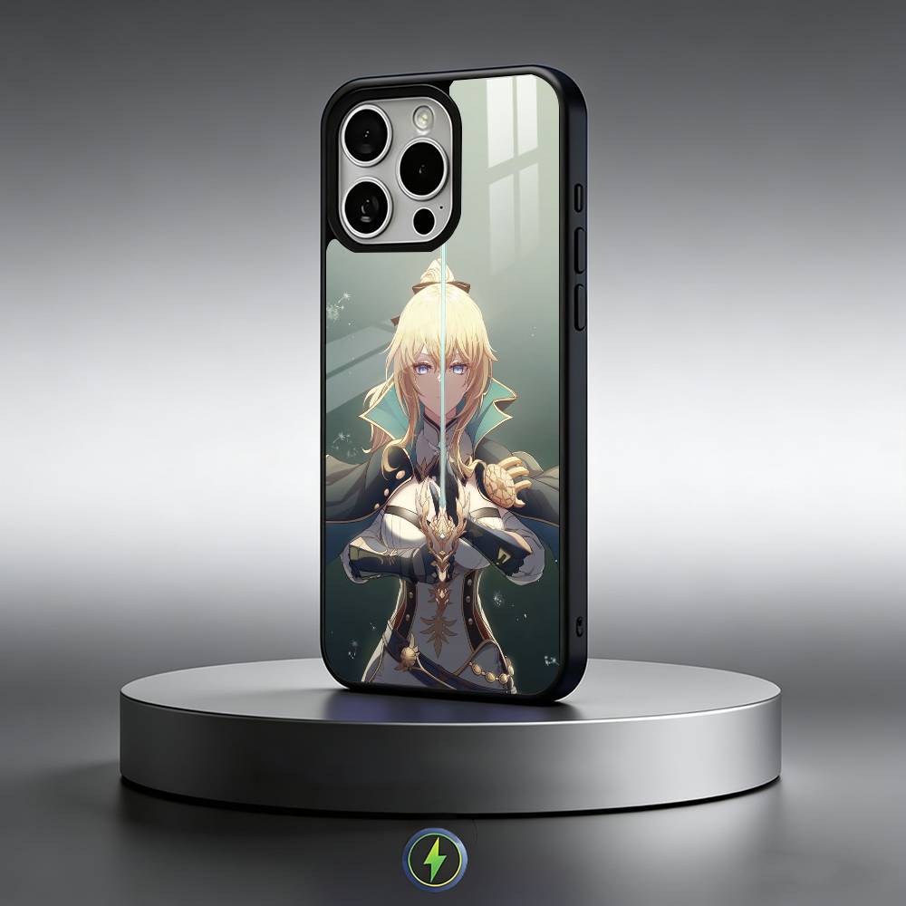Чехол для телефона Jean G-Gunnhildr для iPhone17,16,15,14,13,12,11 Plus,Pro Max Магнитный для беспроводной зарядки Magsafe