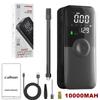 150psi автомобильный воздушный насос для накачивания шин 30000MAH перезаряжаемый воздушный компрессор цифровой беспроводной электрический насос для накачивания шин для автомобиля велосипеда