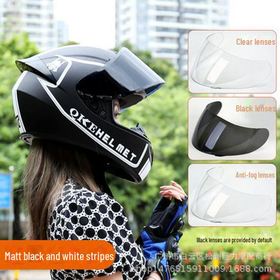 Unisex Retro Full-Coverage Motorcycle Helmet – All-Season Warmth & Safety for Street and Electric Vehicles