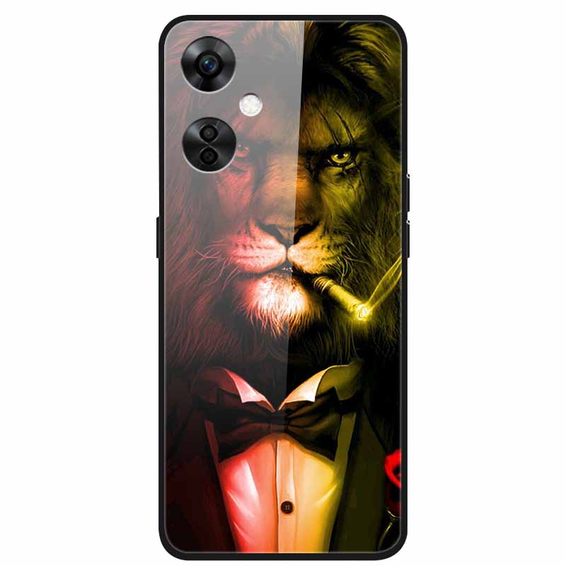 Для One Plus Nord CE 3 Lite 5G Чехол N30 Закаленное Стекло Жесткая Задняя Крышка для Oneplus Nord CE3 Lite N 30 Чехлы Бампер 3lite CE3Lite