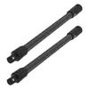 2pcs Metal Socket Extension Rod For Wrench And Socket Flexible Wrench Extender Wrench Sleeve Extension Rod Wrench Extender Bar