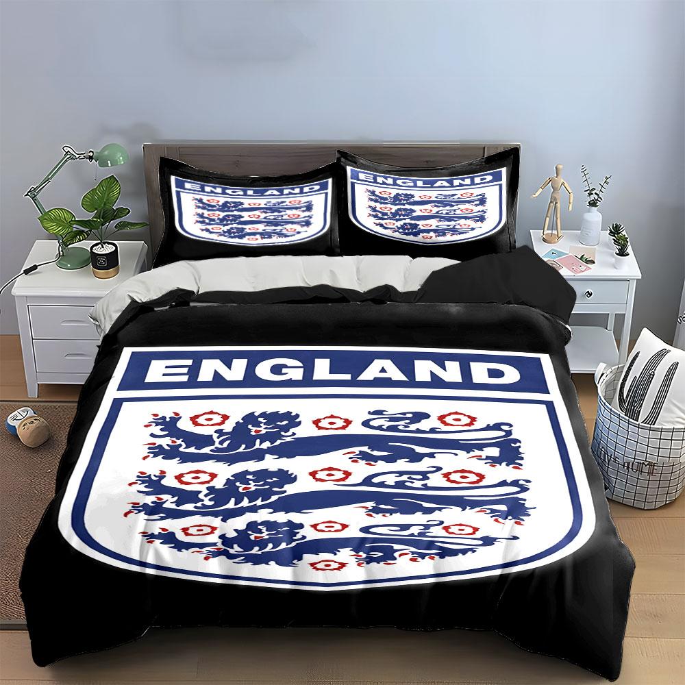Blue lions and roses. Bedding sets Duvet cover sets Duvet covers Pillowcases(1* Duvet Cover 2* Pillowcases without duvet insert)