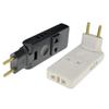 4 In 1 EU Electrical Socket 180 Degree Rotation Plug Adapter Extension Protable Travel Power Converter Wall Outlet Plug Adaptors