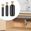 3Pcs Drain Cleaning Bladders Rubber Bathroom Sinks Shower Drains Cleaner for Main Drain Sewer Kitchen Sinks Enduring