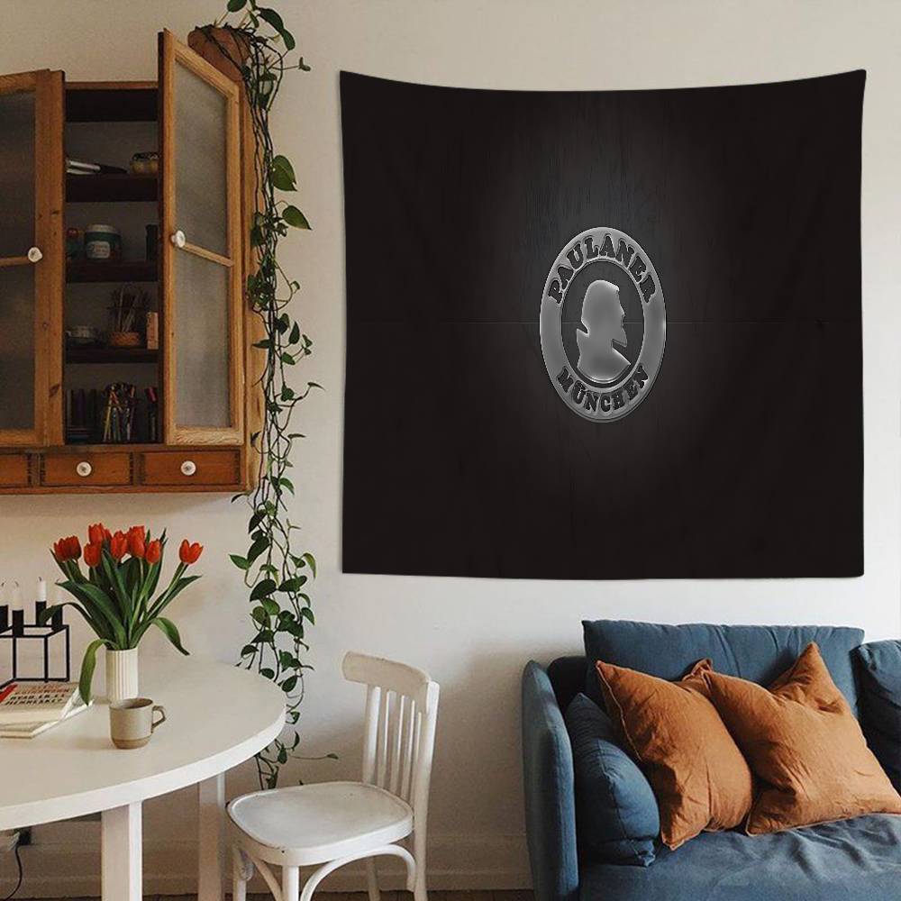 German Beer PPaulaners Colorful Tapestry Wall Hanging Hanging Tarot Hippie Wall Rugs Dorm Wall Art Decor